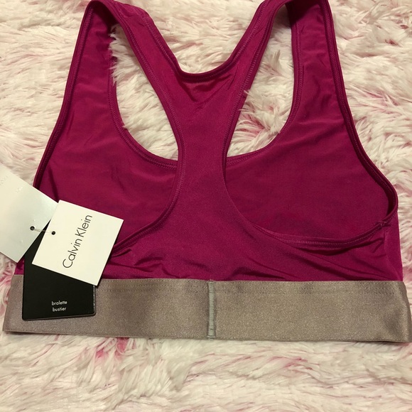 NWT Calvin Klein Sports Bralette Set of 2 - Picture 5 of 7
